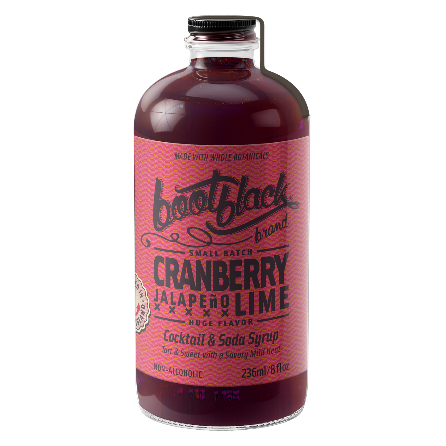 Cranberry Jalapeno Lime 8oz - Cocktail & Soda Syrup