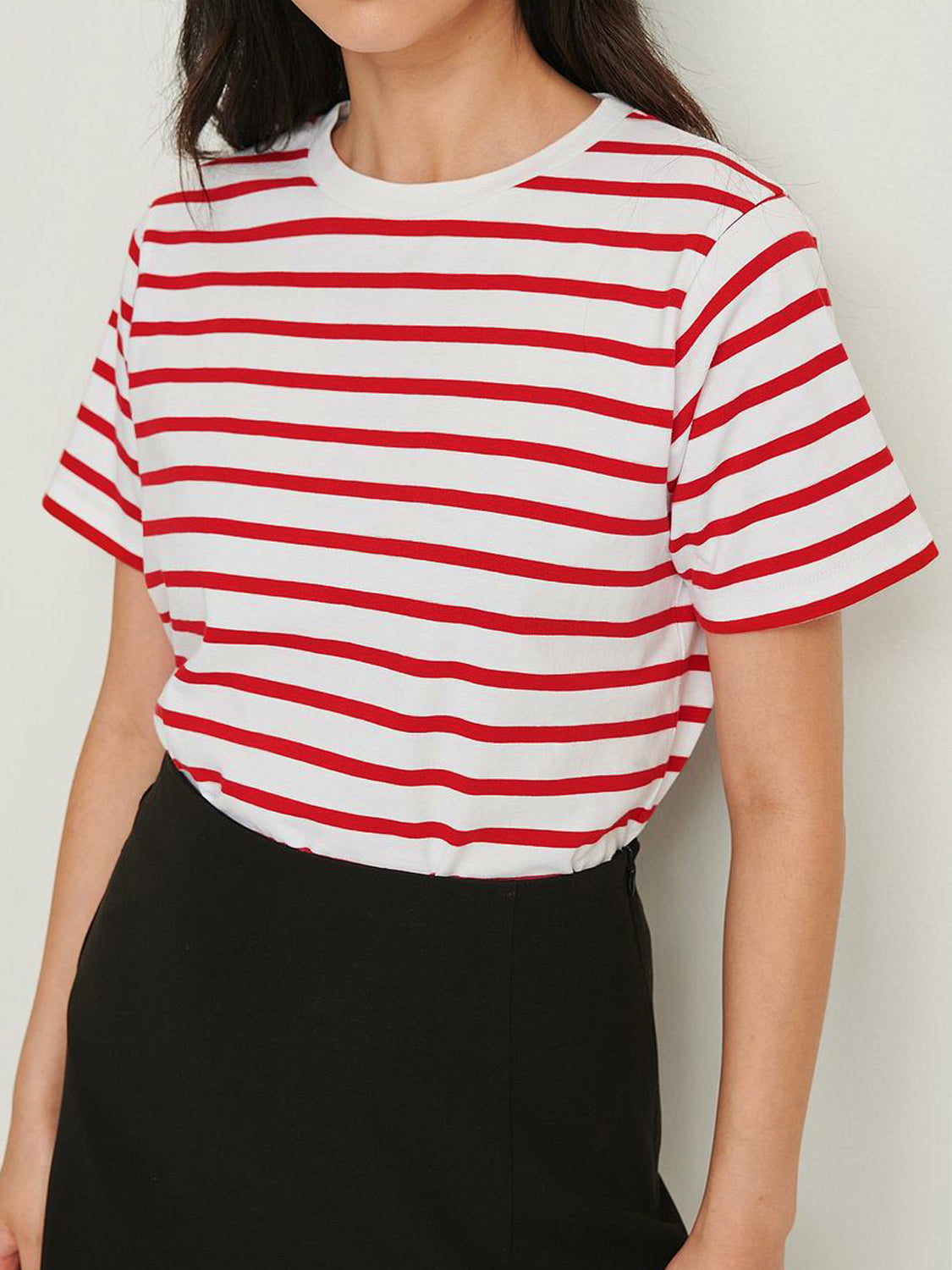 Striped Short Sleeve T-Shirt