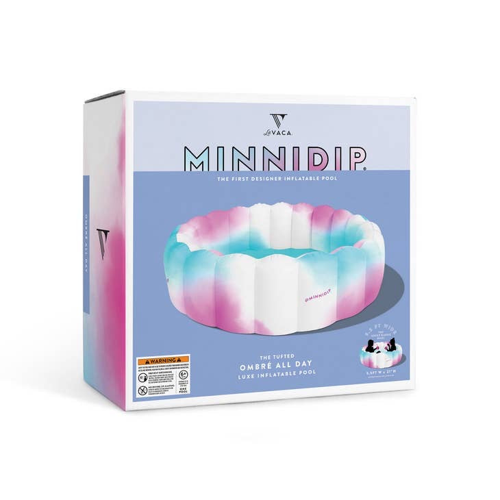 Minnidip by La Vaca - The Ombré All Day Luxe Inflatable Pool
