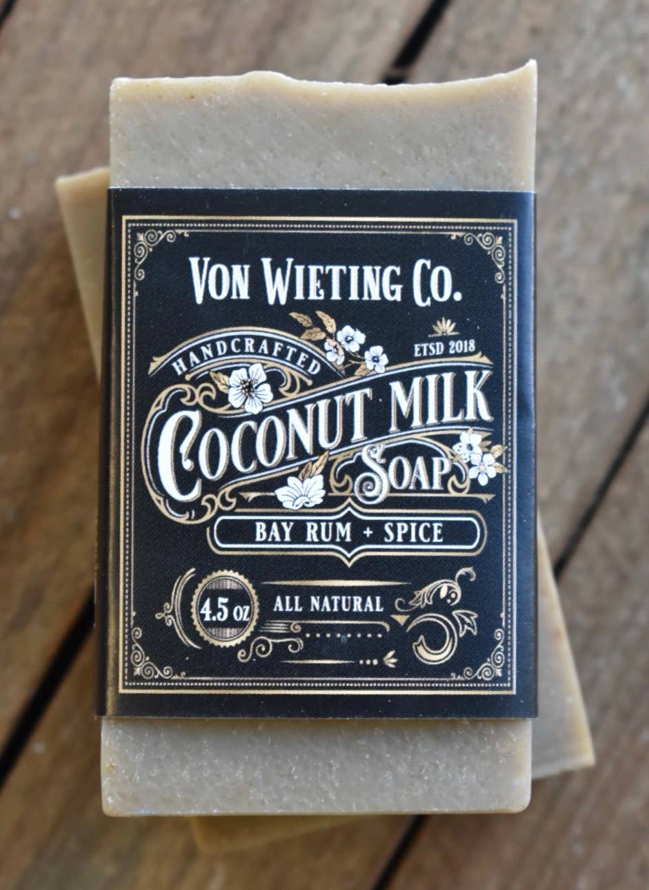 Bay Rum Coconut Milk Soap