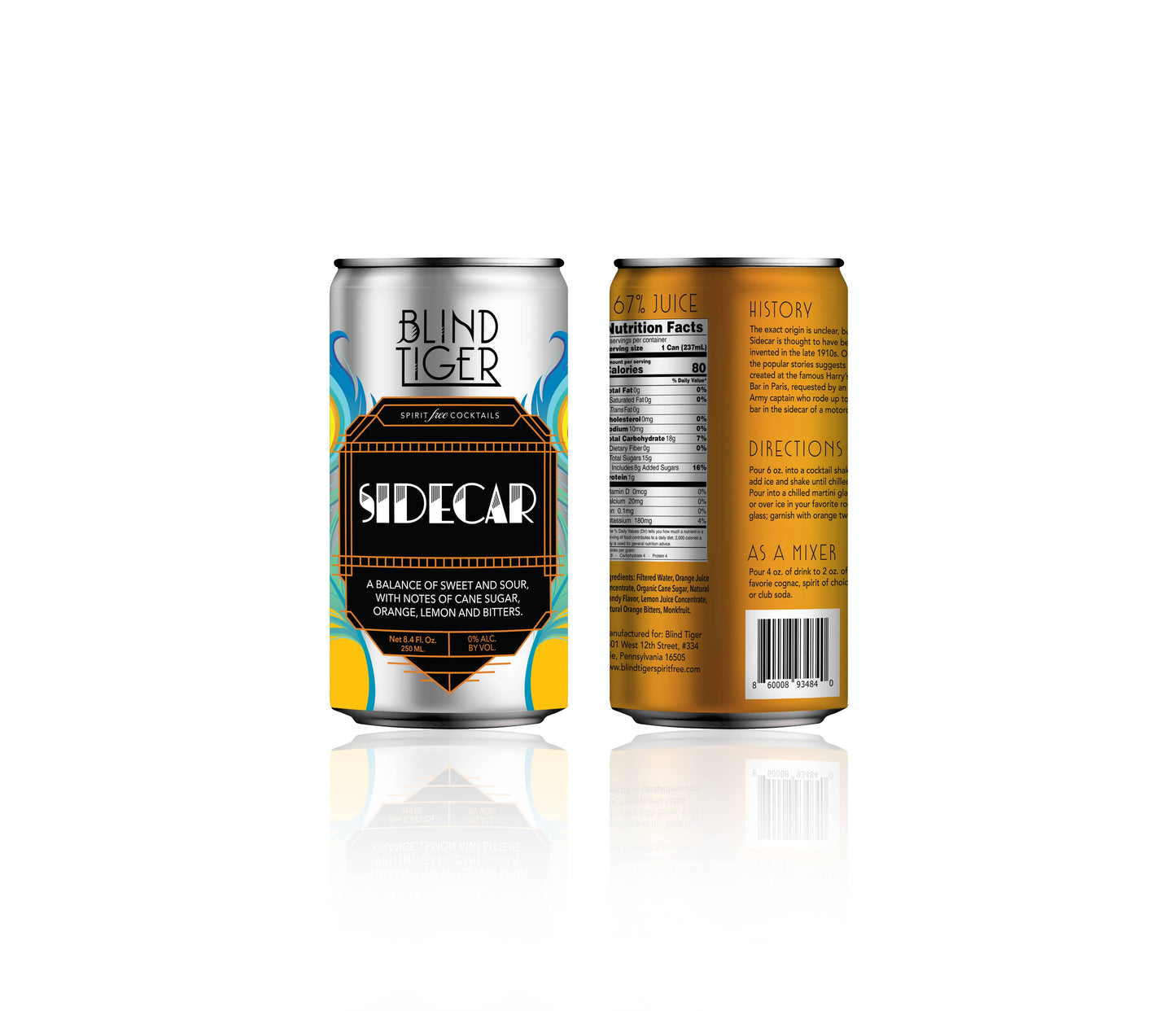 Blind Tiger Sidecar RTD (can) -0 Proof