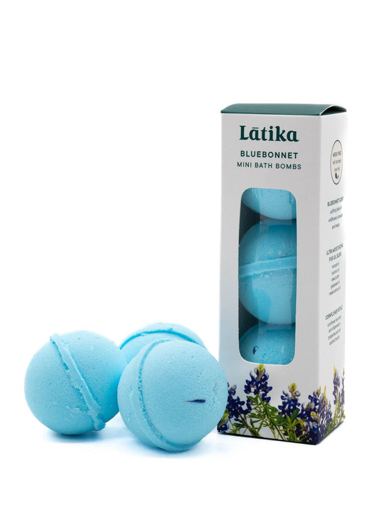 Latika Beauty - Mini Bath Bombs - Bluebonnet