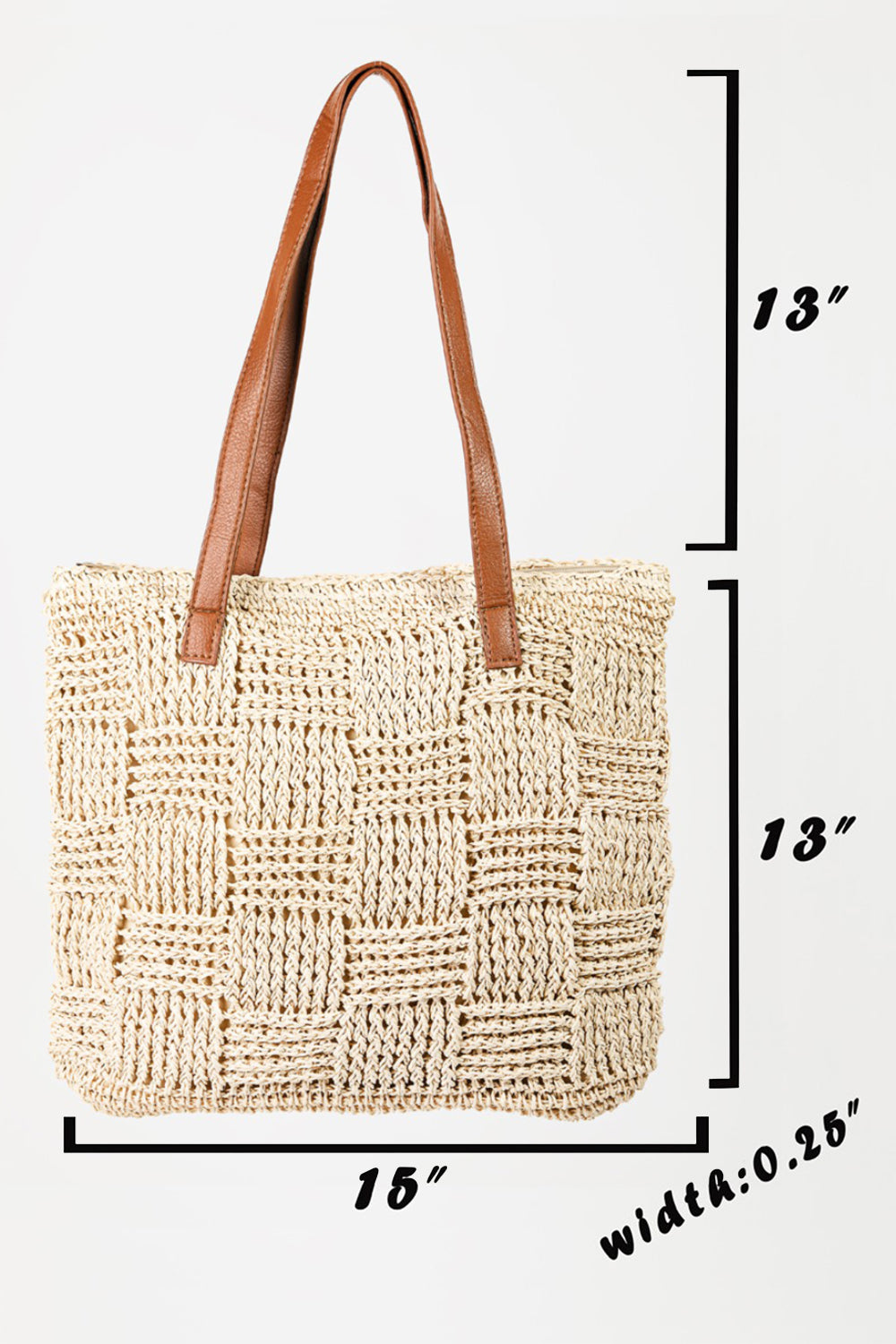 Braided Tote Bag